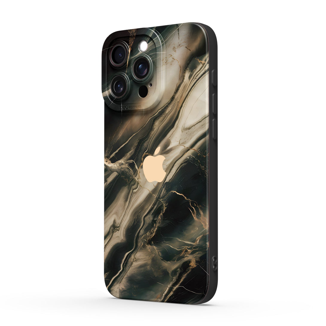 Gilded Black | IPhone Series Impact Resistant Protective Case