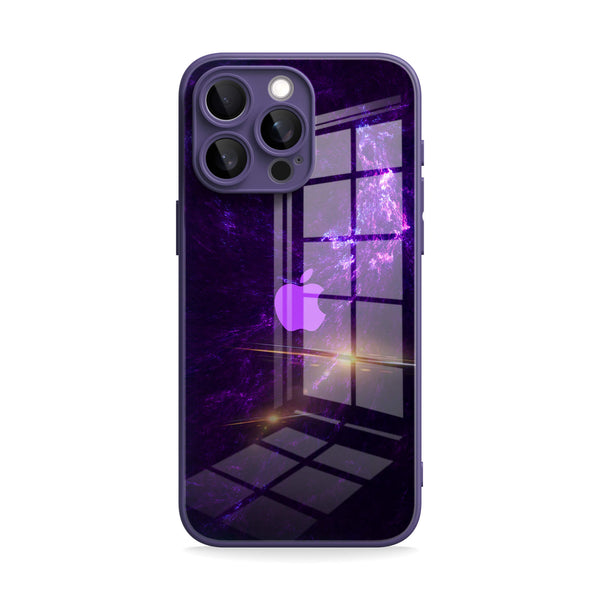 Purple Lifeform | IPhone Series Tempered Glass Case