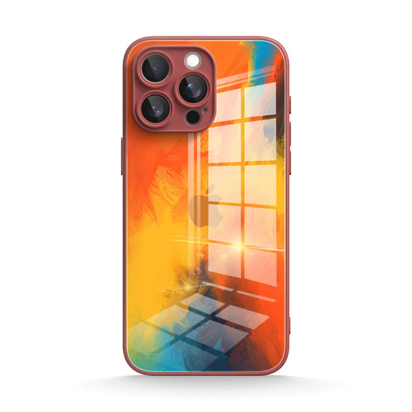 Phoenix Feather | IPhone Series Tempered Glass Case