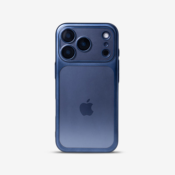 Navy Blue | iPhone Matte Clear Case