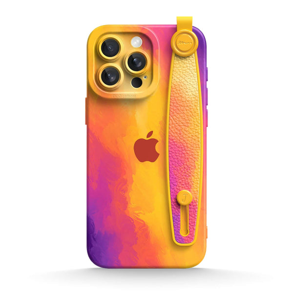 Fire Cloud-A Line of Sky | iPhone Series Multifunctional Wristband Case