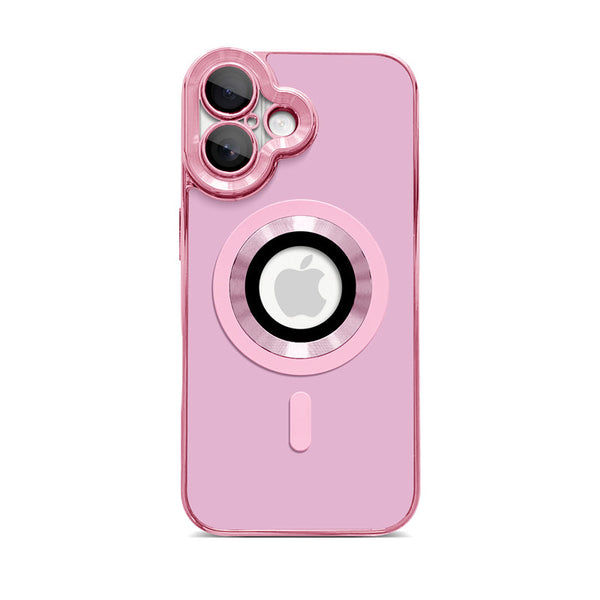 Bright Pink | iPhone Magsafe Electroplating Original Color Case