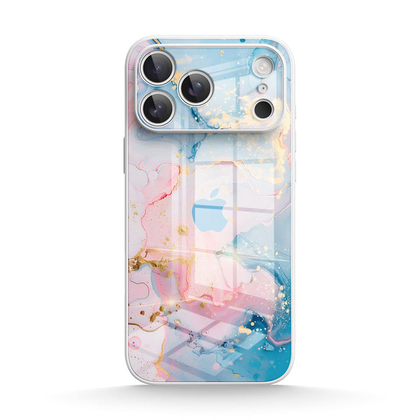 Colorful Jade |IPhone Series Tempered Glass Case
