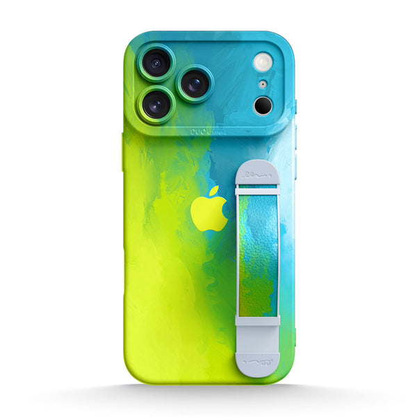 Fluorescent Beach | iPhone Series Multifunctional Wristband Case
