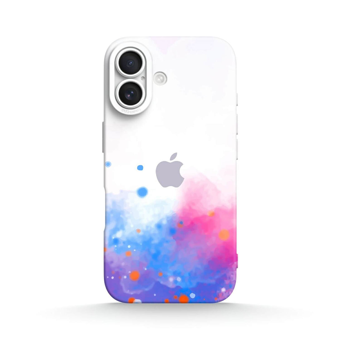 Sputter-Pink Blue Purple | IPhone Series Impact Resistant Protective Case