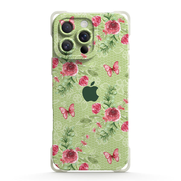 Butterfly Among Flowers | iPhone Series Ultra Impact Resistant Protective Case
