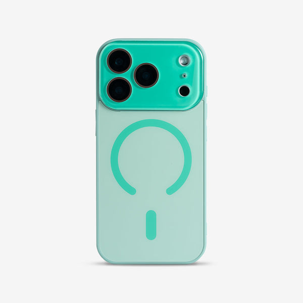 Mint Green | iPhone MagSafe Matte Mirror Case