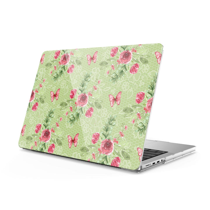 Butterfly Among Flowers | Macbook Anti-Fall Protective Case