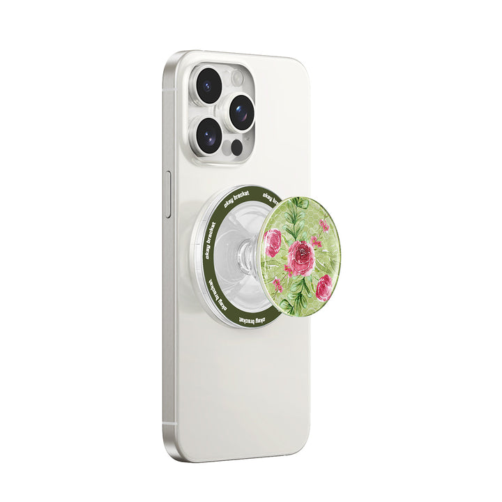 Butterfly Among Flowers | Air Bag Grip For MagSafe