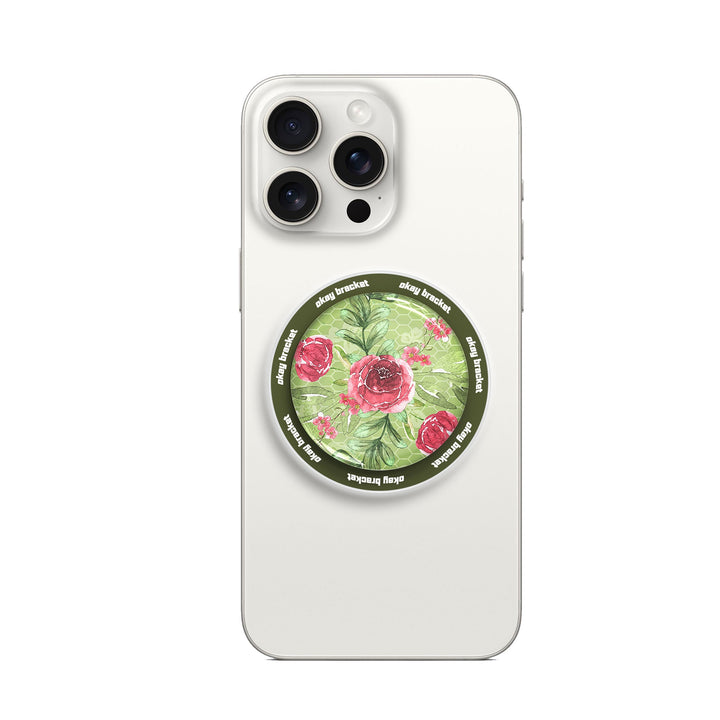 Butterfly Among Flowers | Air Bag Grip For MagSafe