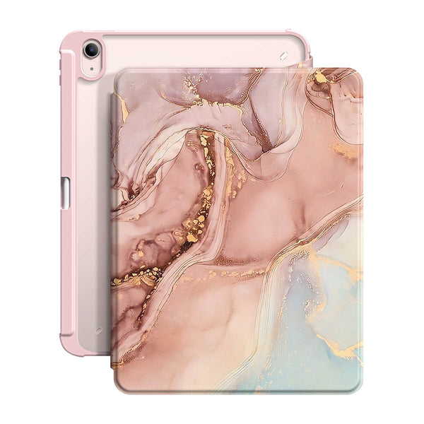 Elegant Powder | iPad Series Snap 360° Stand Impact Resistant Case