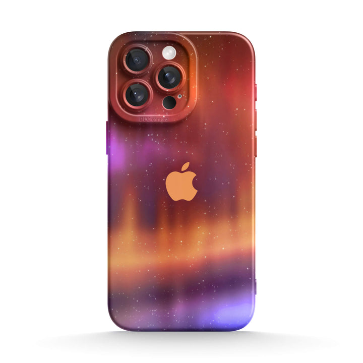 Optical Magnetic-Orange Purple | IPhone Series Impact Resistant Protective Case