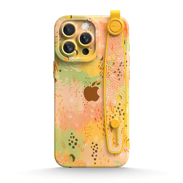 Falling Leaves Know Autumn | iPhone Series Multifunctional Wristband Case