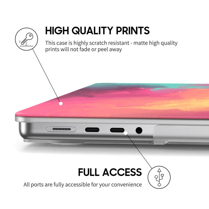 Fire Smoke Cloud | Macbook Anti-Fall Protective Case