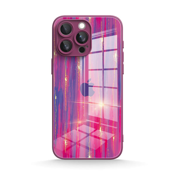 Beetroot | IPhone Series Tempered Glass Case