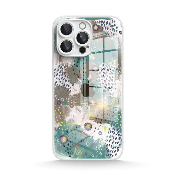Dancing Peacock | IPhone Series Tempered Glass Case