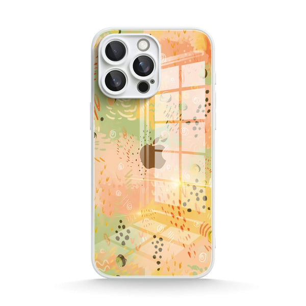 Falling Leaves Know Autumn | IPhone Series Tempered Glass Case