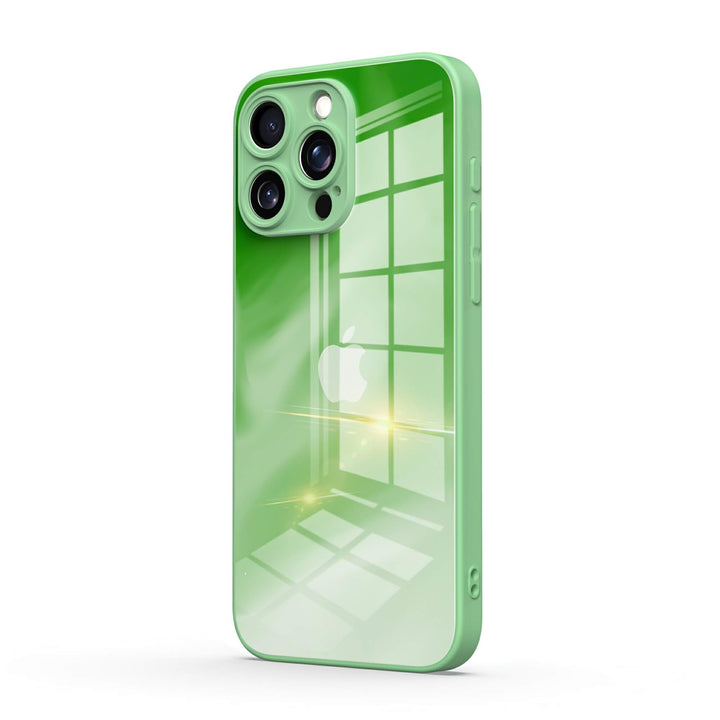 Green and White | IPhone Series Impact Resistant Protective Case