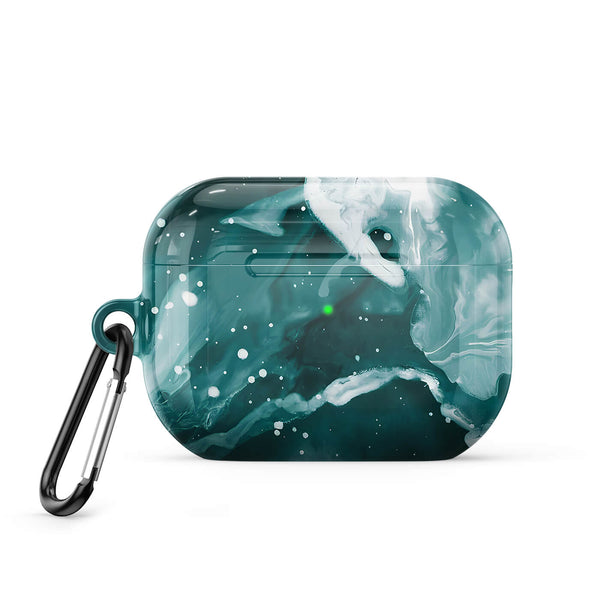 Green Wave Jade | AirPods Series Shockproof Protective Case