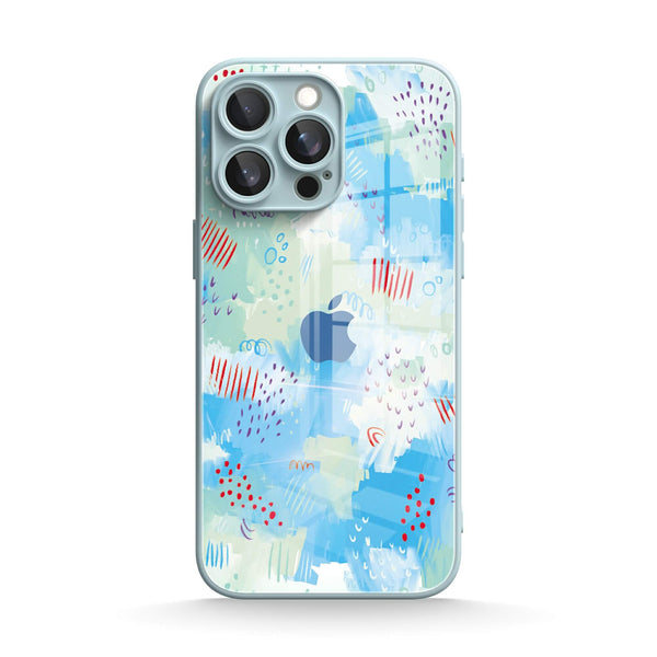 Ice Lake After Snowy Winter | IPhone Series Tempered Glass Case