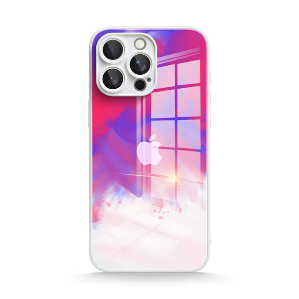 Break Red | IPhone Series Tempered Glass Case