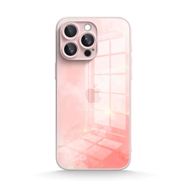 Watercolor Powder | IPhone Series Tempered Glass Case